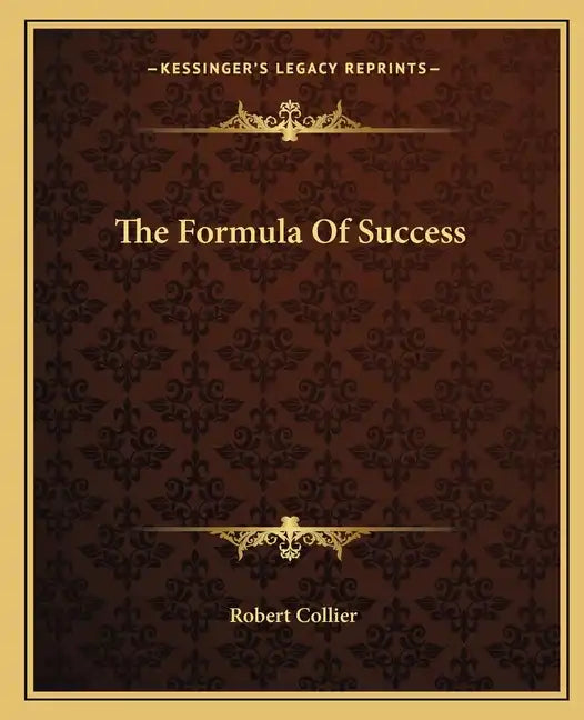 The Formula of Success - Paperback
