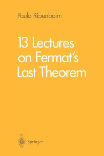 13 Lectures on Fermat's Last Theorem - Paperback