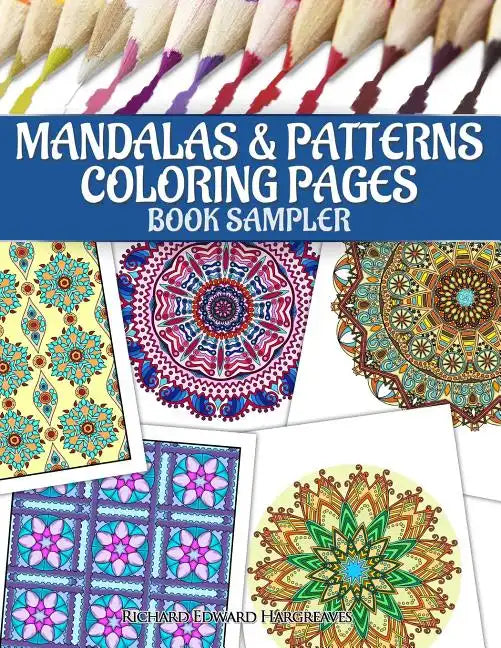 Mandalas & Patterns Coloring Pages Book Sampler - Paperback