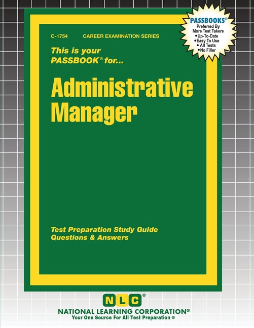 Administrative Manager - Paperback