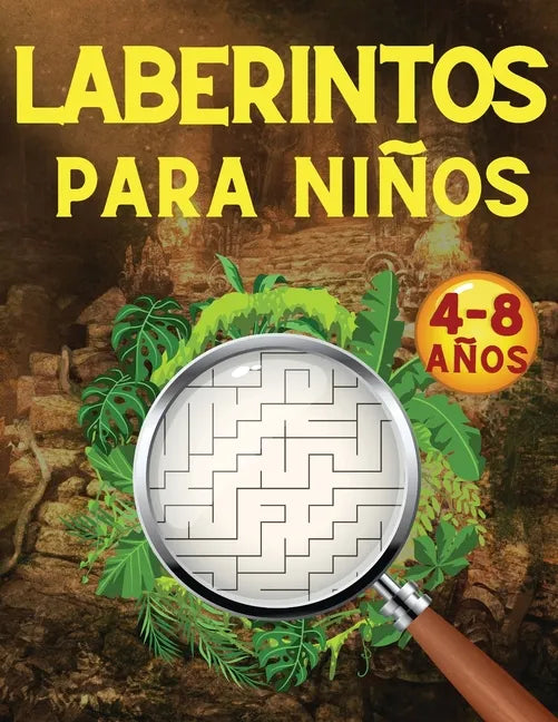 Laberintos para Niños: Juegos, Rompecabezas, Ejercicios de Lógica y Motricidad Fina Libro de Actividades Cuaderno para niños y niñas de 4 a 8 años 5, - Paperback