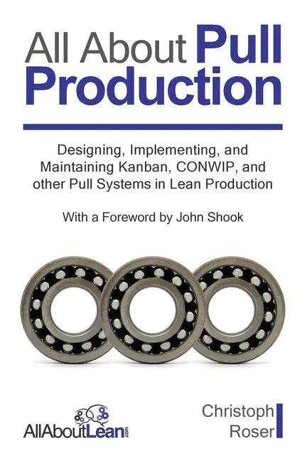 All About Pull Production: Designing, Implementing, and Maintaining Kanban, CONWIP, and other Pull Systems in Lean Production - Paperback