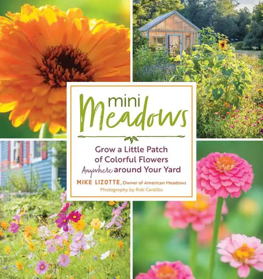 Mini Meadows: Grow a Little Patch of Colorful Flowers Anywhere Around Your Yard - Paperback