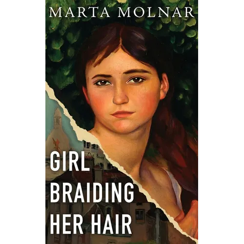 Girl Braiding Her Hair - Paperback