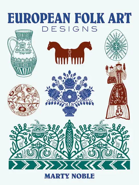 European Folk Art Designs - Paperback