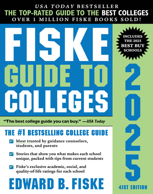 Fiske Guide to Colleges 2025 - Paperback