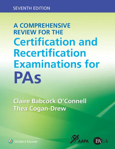 A Comprehensive Review for the Certification and Recertification Examinations for Pas - Paperback