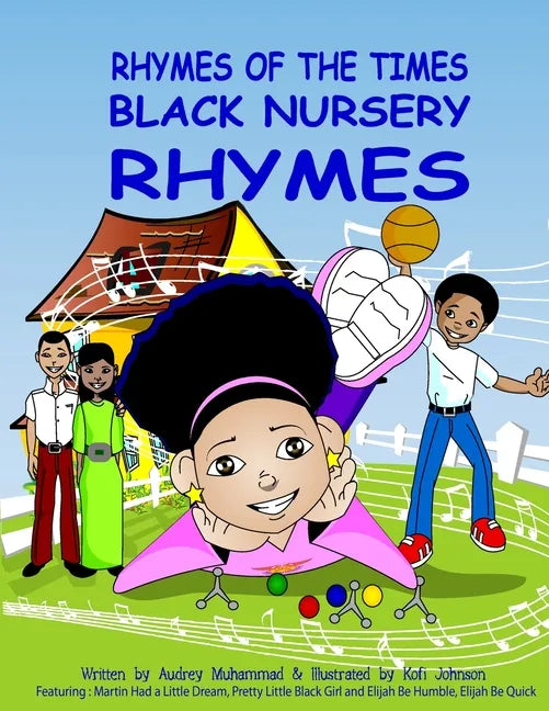 Rhymes Of The Times-Black Nursery Rhymes: Black Nursery Rhymes - Paperback