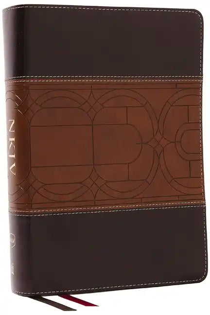 NKJV Study Bible, Leathersoft, Brown, Full-Color, Comfort Print: The Complete Resource for Studying God's Word - Imitation Leather
