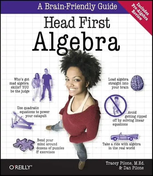 Head First Algebra: A Learner's Guide to Algebra I - Paperback