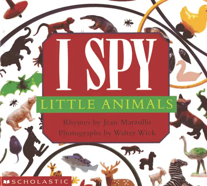 I Spy Little Animals: A Book of Picture Riddles - Board Book