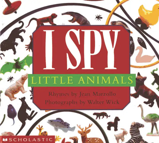 I Spy Little Animals: A Book of Picture Riddles - Board Book