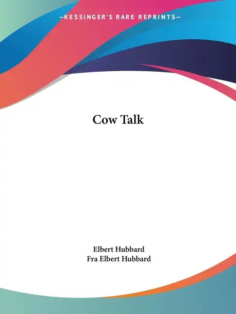 Cow Talk - Paperback