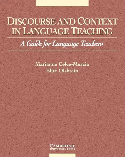 Discourse and Context in Language Teaching - Paperback