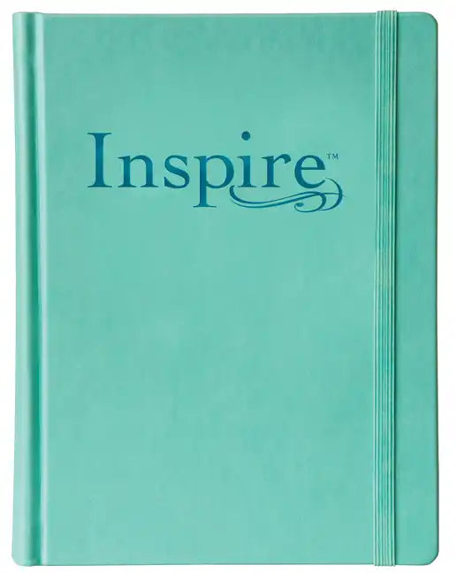 Inspire Bible-NLT-Elastic Band Closure: The Bible for Creative Journaling - Imitation Leather