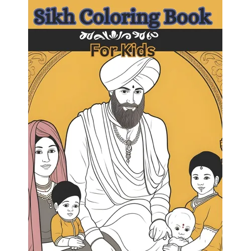 Sikh Coloring Book For Kids - Paperback