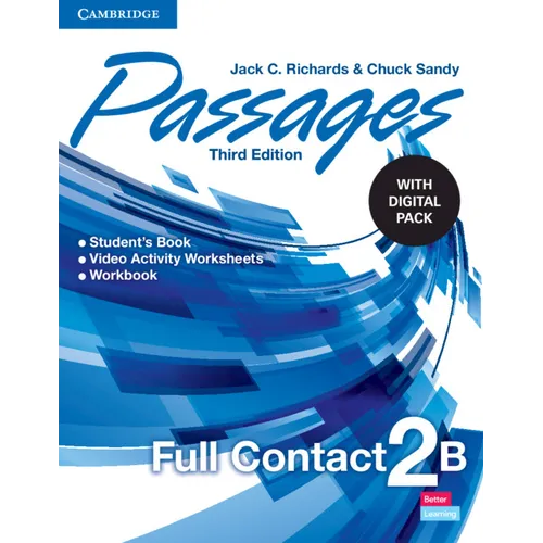 Passages Level 2 Full Contact B with Digital Pack - Paperback