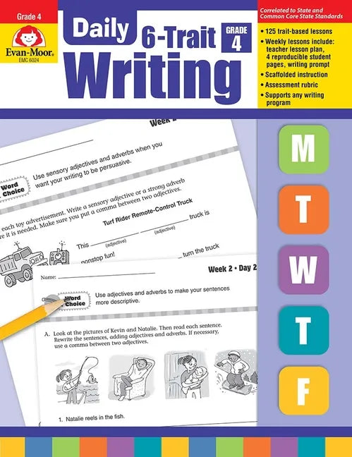 Daily 6-Trait Writing, Grade 4 Teacher Edition - Paperback