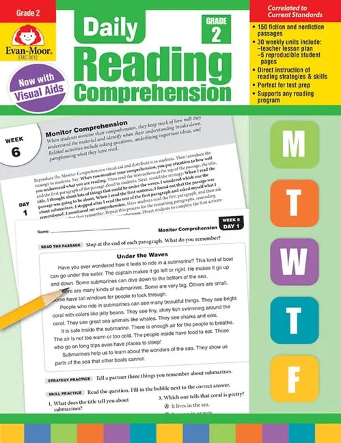 Daily Reading Comprehension, Grade 2 Teacher Edition - Paperback