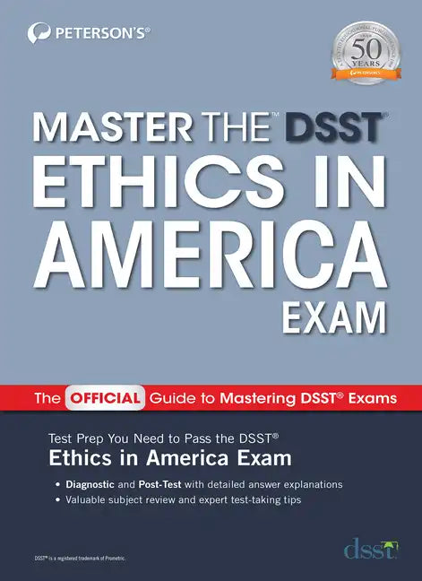 Master the Dsst Ethics in America Exam - Paperback