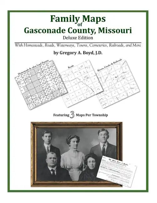 Family Maps of Gasconade County, Missouri - Paperback