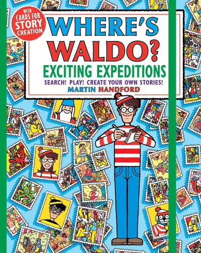 Where's Waldo? Exciting Expeditions: Play! Search! Create Your Own Stories! (a Compact, Travel-Size Hidden Object Activity Book with Puzzles and Promp - Paperback