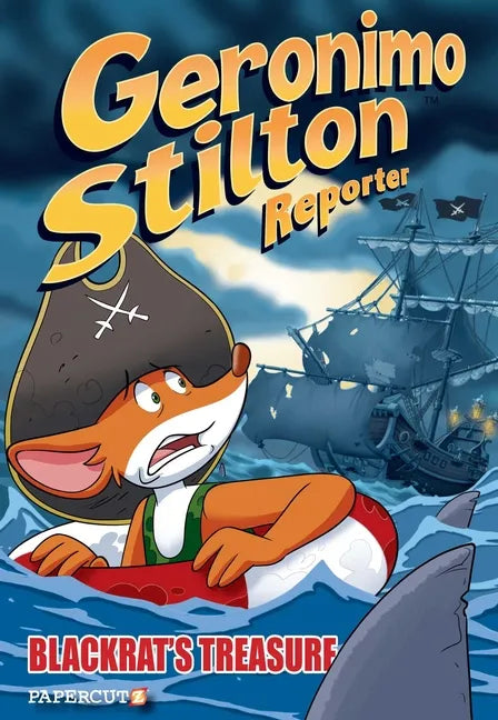 Geronimo Stilton Reporter #10: Blackrat's Treasure - Hardcover