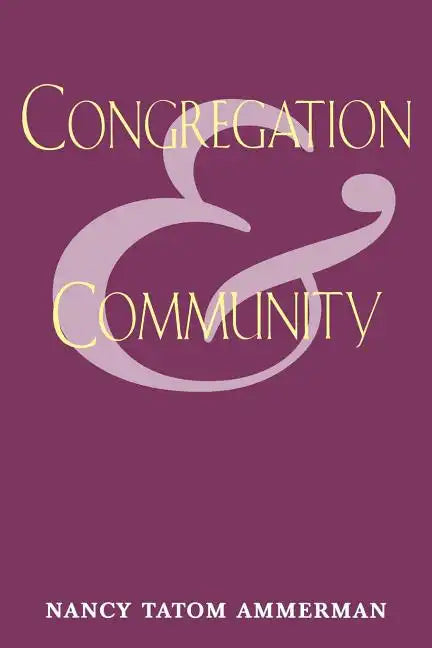 Congregation and Community - Paperback