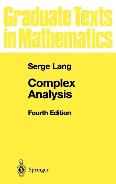 Complex Analysis - Hardcover