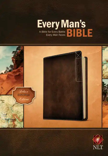 Every Man's Bible-NLT Deluxe Explorer - Imitation Leather