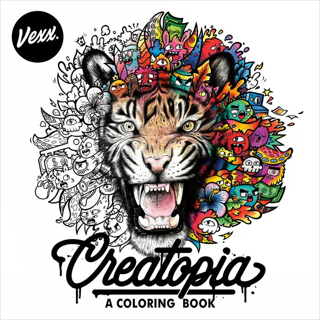 Creatopia: A Coloring Book - Paperback