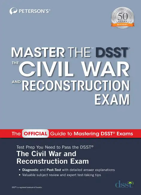 Master the Dsst the Civil War and Reconstruction Exam - Paperback