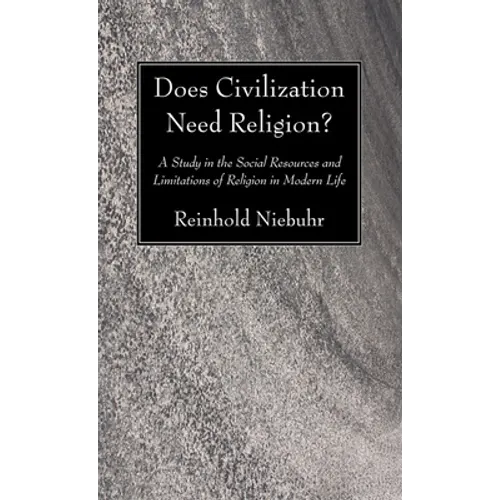 Does Civilization Need Religion? - Paperback