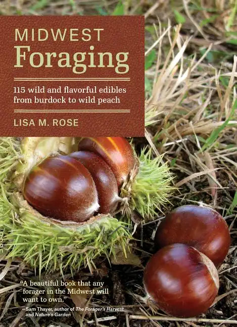 Midwest Foraging: 115 Wild and Flavorful Edibles from Burdock to Wild Peach - Paperback