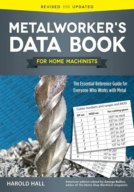 Metalworker's Data Book for Home Machinists: The Essential Reference Guide for Everyone Who Works with Metal - Paperback