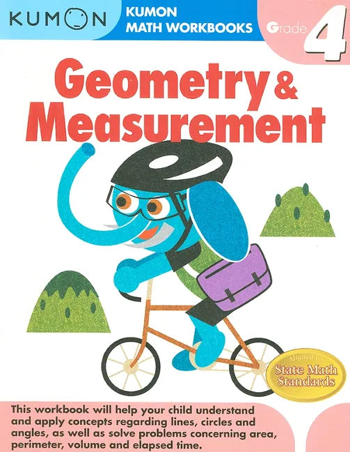 Kumon Grade 4 Geometry and Measurement - Paperback