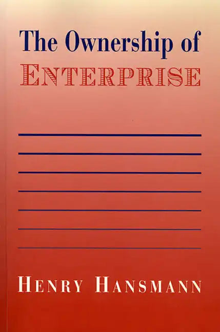 The Ownership of Enterprise - Paperback