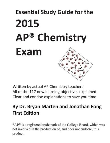 Essential Study Guide for the 2015 AP(R) Chemistry Exam - Paperback