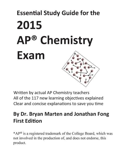 Essential Study Guide for the 2015 AP(R) Chemistry Exam - Paperback