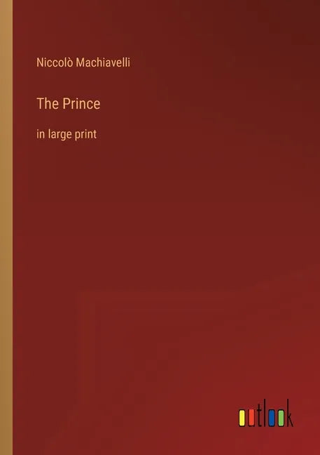 The Prince: in large print - Paperback