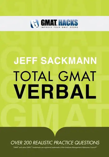 Total GMAT Verbal - Paperback