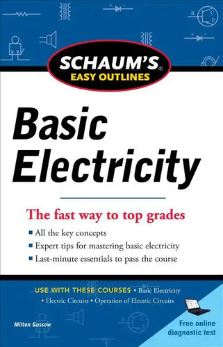 Schaum's Easy Outlines Basic Electricity - Paperback