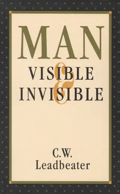 Man, Visible and Invisible - Paperback