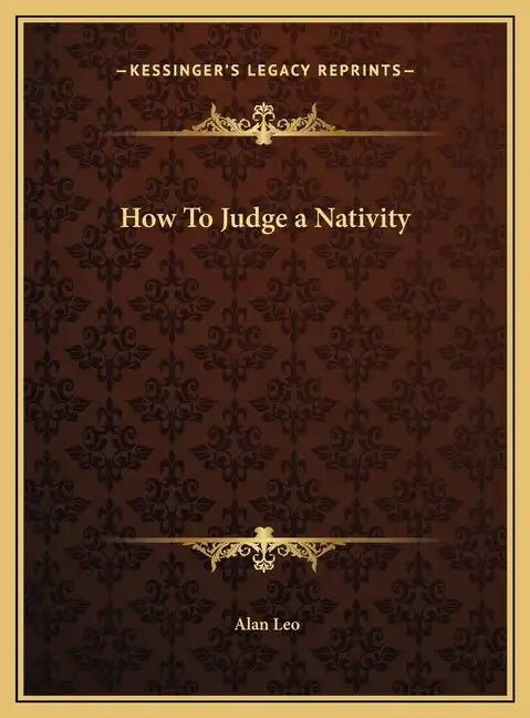 How To Judge a Nativity - Hardcover