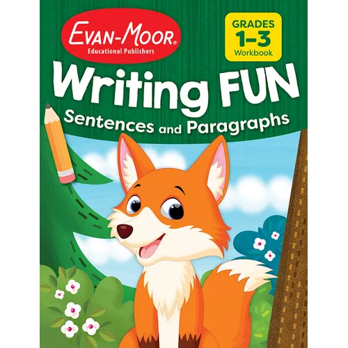 Writing Fun Sentences and Paragraphs, Grade 1 - 3 Workbook - Paperback
