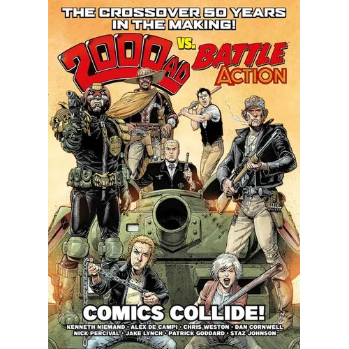 2000 AD Vs Battle Action: Comics Collide! - Paperback