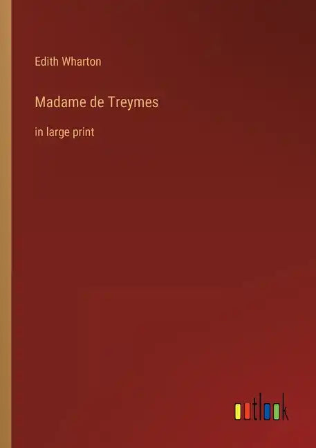 Madame de Treymes: in large print - Paperback