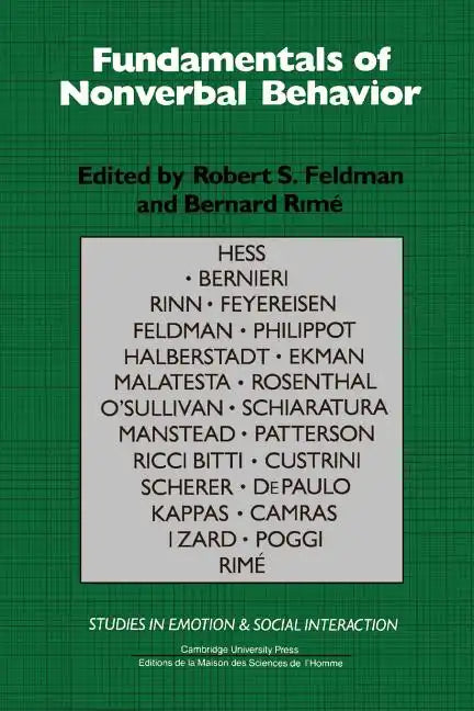 Fundamentals of Nonverbal Behavior - Paperback