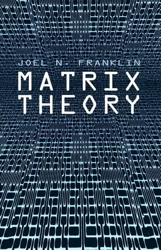 Matrix Theory - Paperback