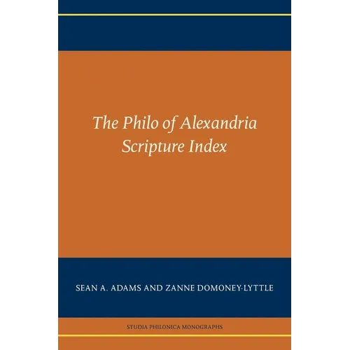 The Philo of Alexandria Scripture Index - Paperback